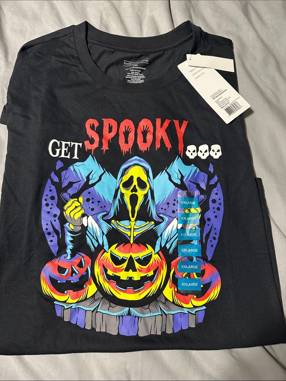 Get Spooky Graphic Tee - Black